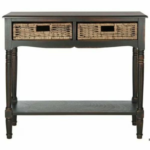 Corbin Console Table- Brown - 32 x 13 x 35.75 in., Safavieh, Mfr#: AMH5716A